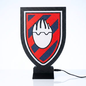 מתנת הוקרה מוארת סמל חיל המשטרה הצבאית