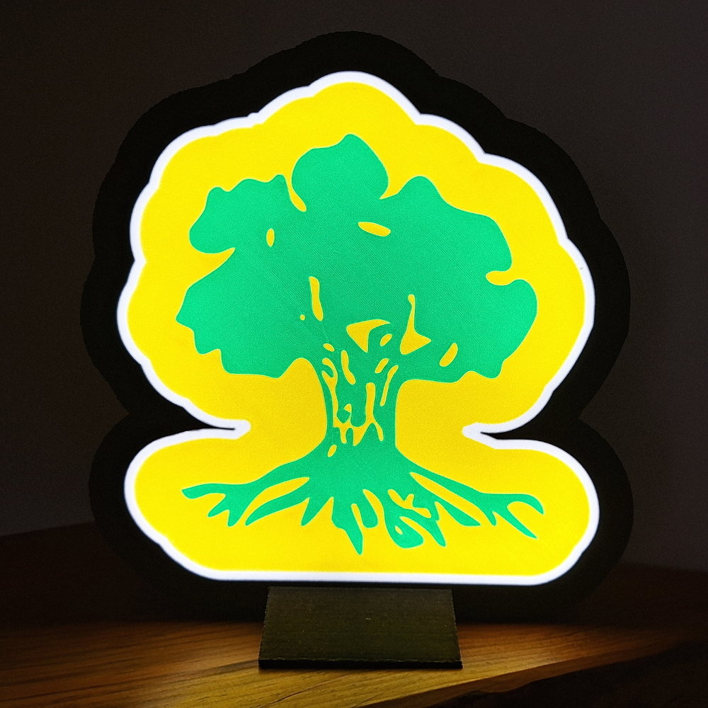 מתנת הוקרה מוארת סמל חטיבת גולני – רומטק 3D