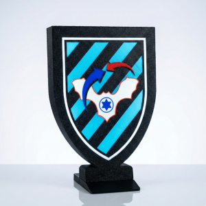 מתנת הוקרה מוארת סמל מערך הגנה אוירית