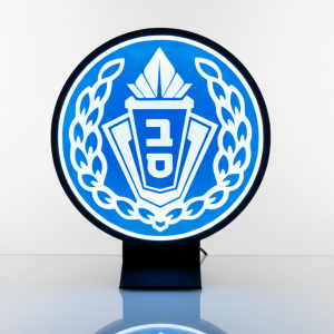 מתנת הוקרה מוארת סמל שירות בתי הסוהר