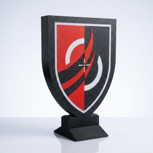 מתנת הוקרה מוארת סמל חטיבת תותחנים 282 – חטיבת האש