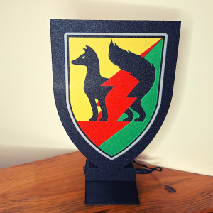 מתנת הוקרה מוארת סמל אוגדת עזה