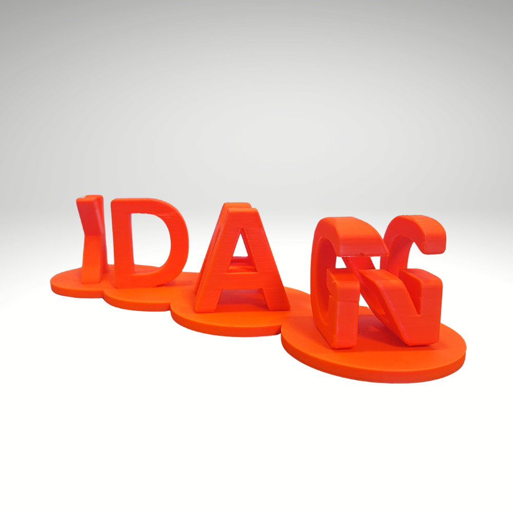 dual letters 3d