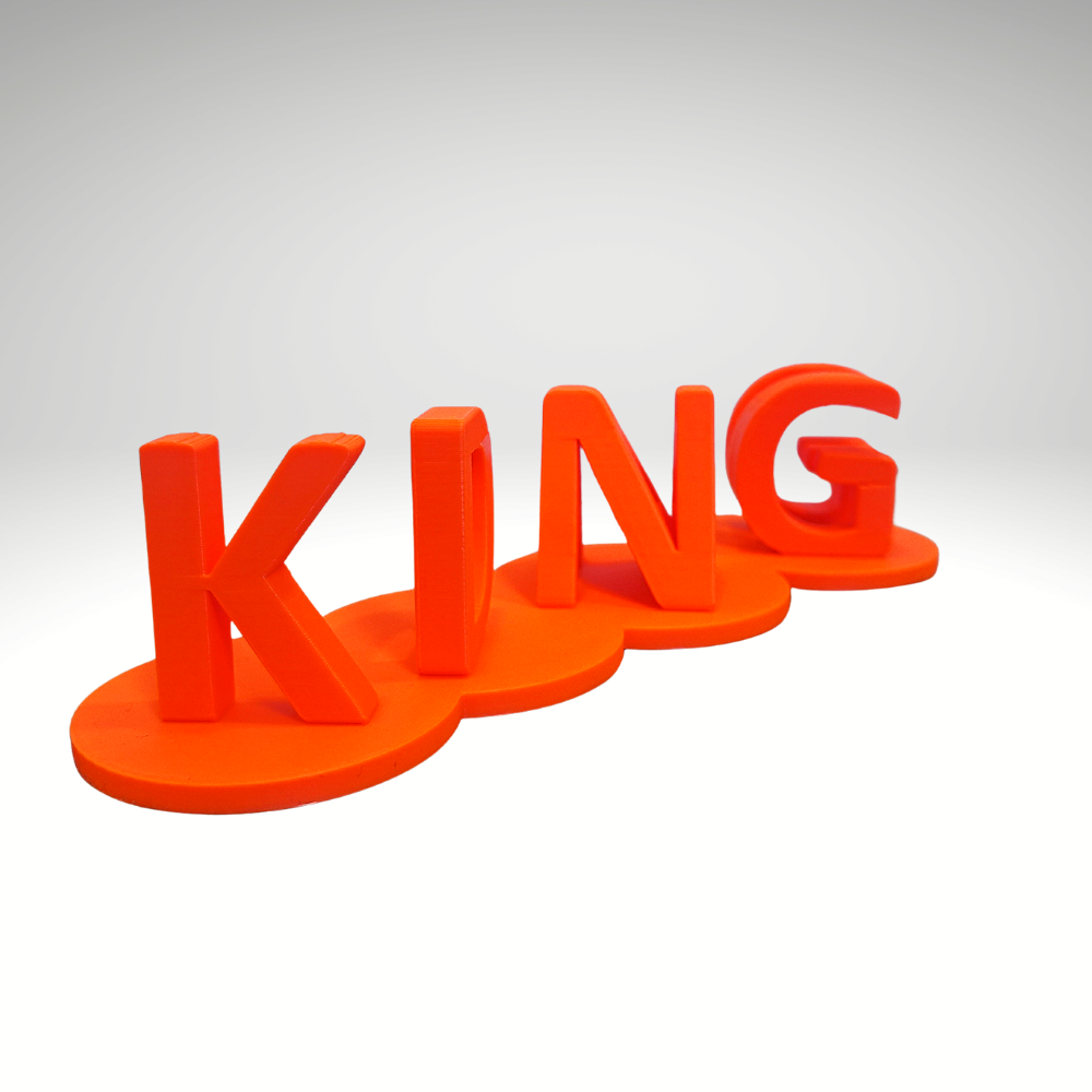 dual letters 3d