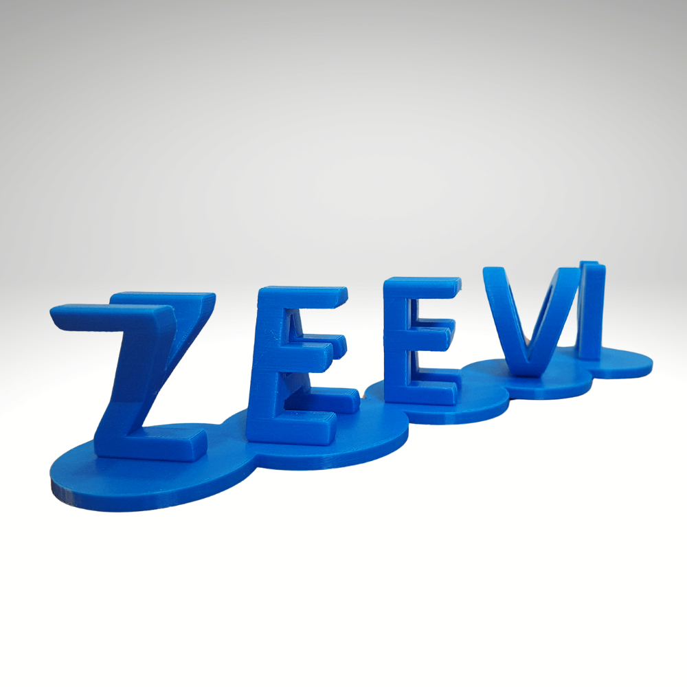 שמות בהדפסת תלת מימד