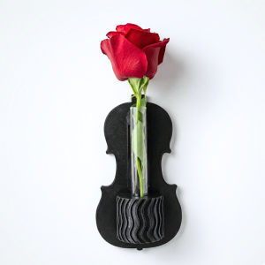 מבחנת נוי מעוצבת לקיר דגם כינור D