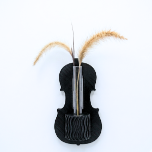 מבחנת נוי מעוצבת לקיר דגם כינור D